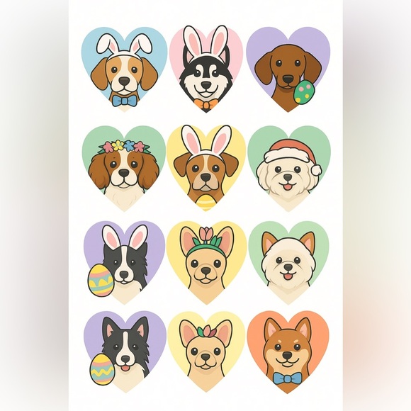 Custom Dog/Cat Heart Keychains – Variety of Breeds & Holiday Themes - Picture 8 of 8